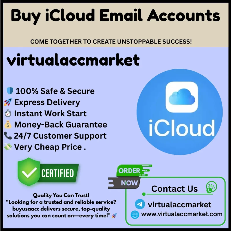 Buy iCloud Email Accounts