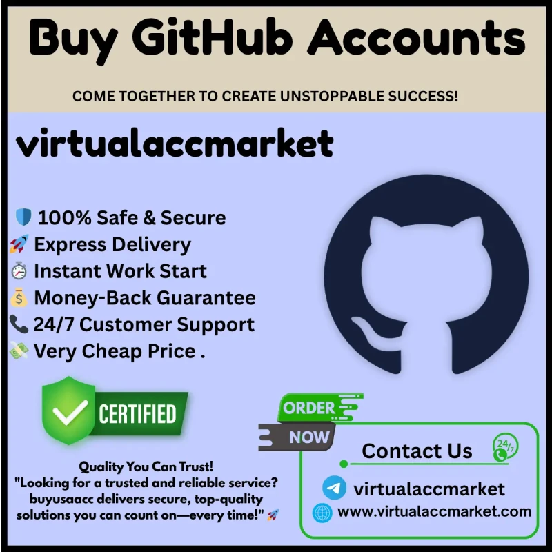 Buy GitHub Accounts