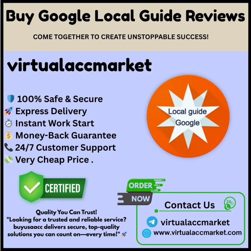 Buy Google Local Guide Reviews