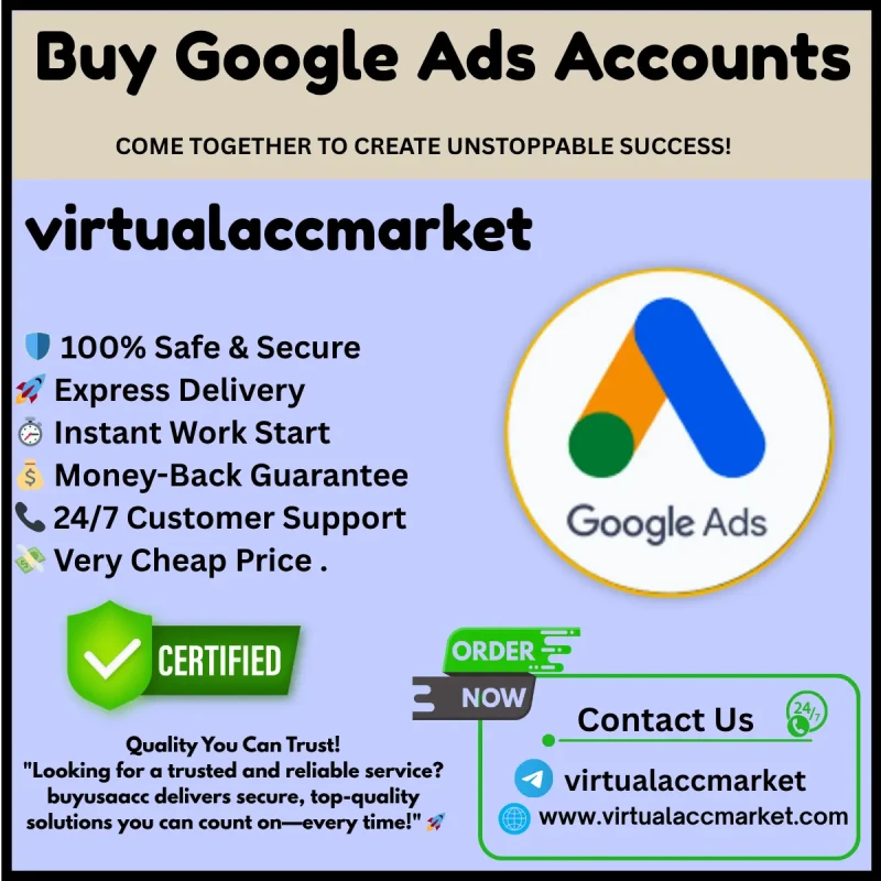 Buy Google Ads Accounts